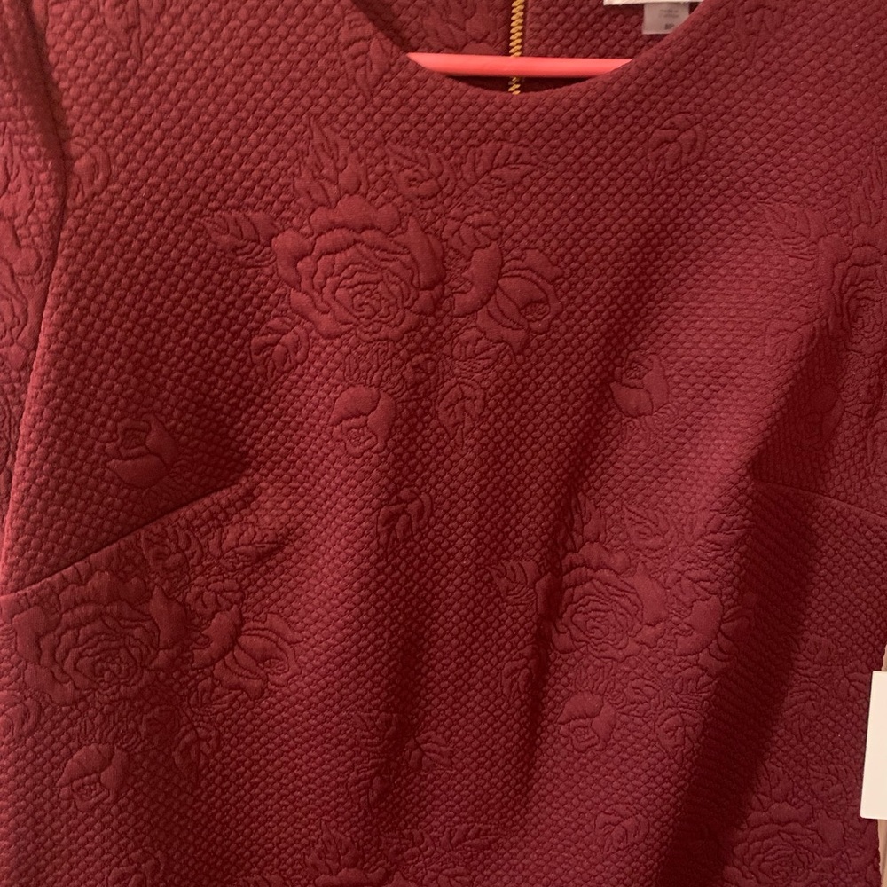 NWT Calvin Klein Embossed floral sheeth dress 8P - Picture 5 of 8